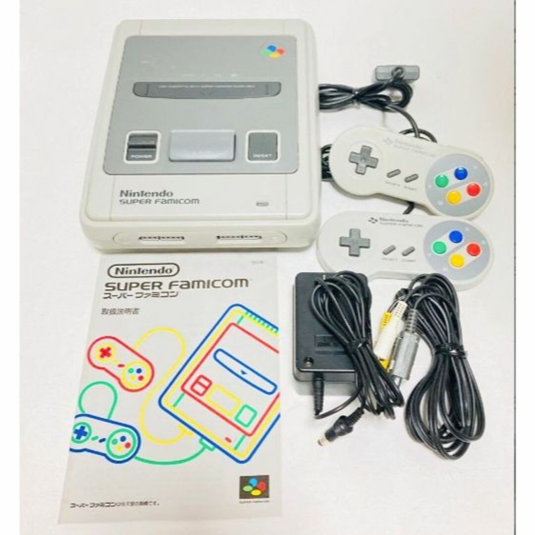 任天堂 - □ほぼ新品□ 任天堂 スーパーファミコン 貴重な完動品 の