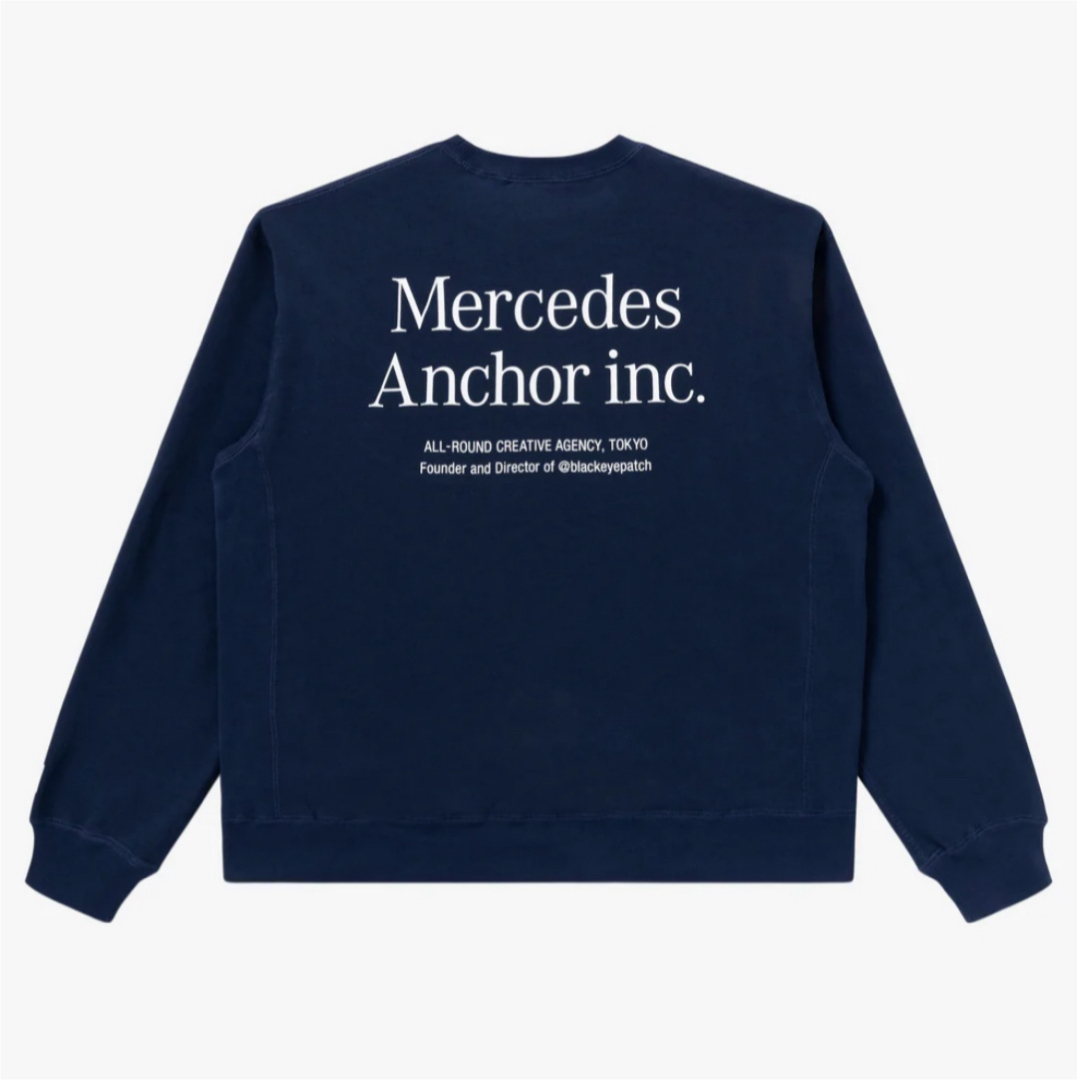 【新品未使用】Mercedes Anchor Inc Crew Sweat XL