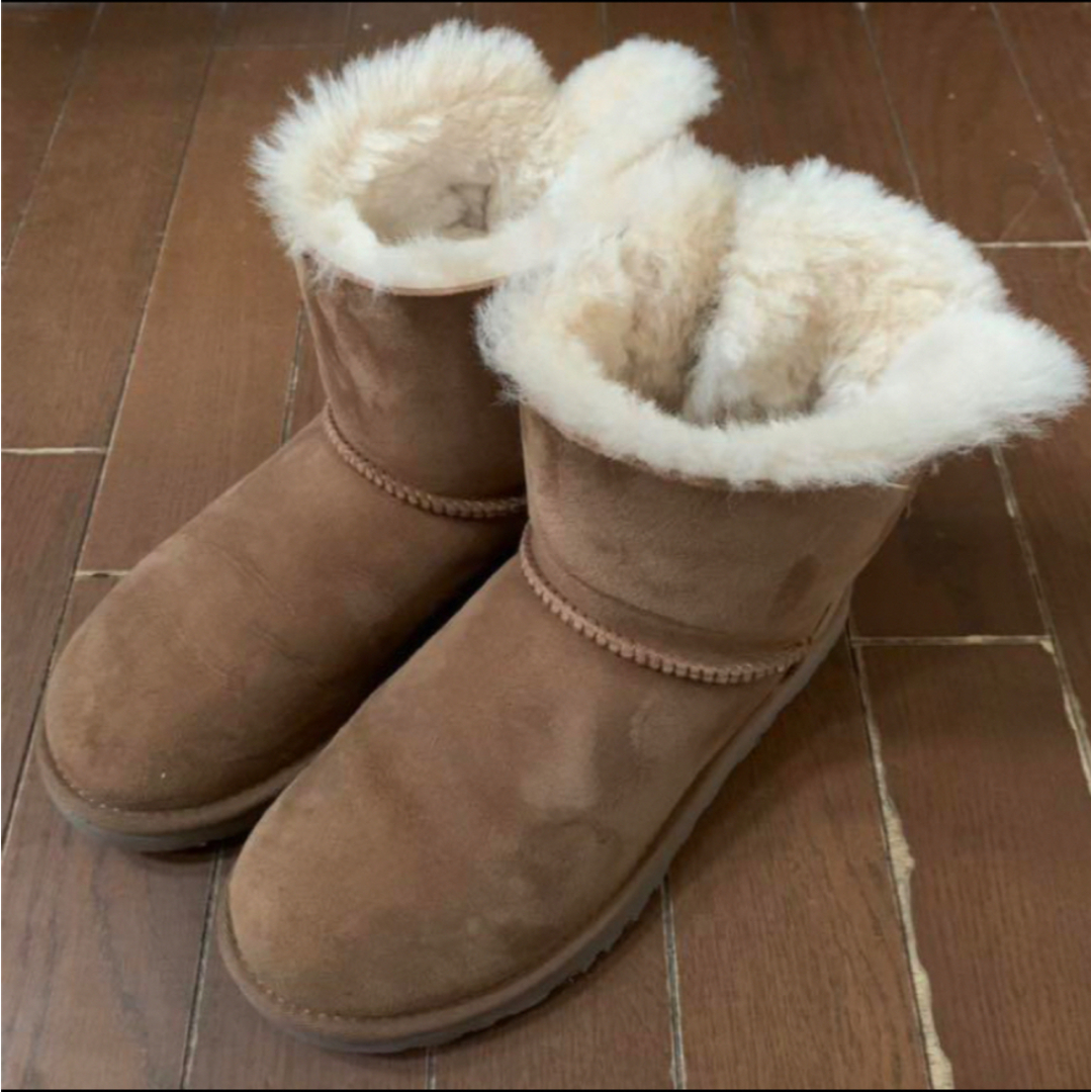 最終値下げ‼︎ UGG リボン　ムートンブーツ