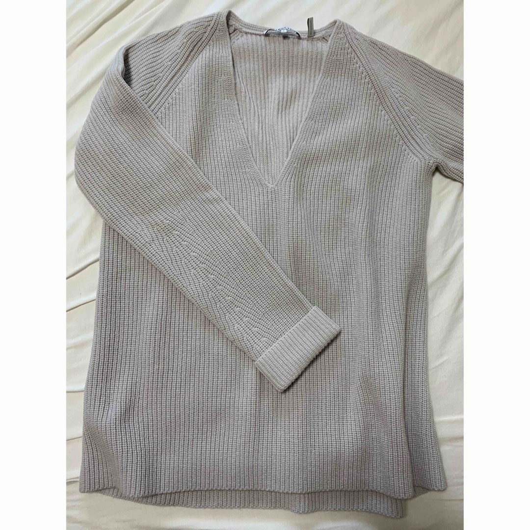 ヘルムートラング♡畦編み カシミア混 ニット-