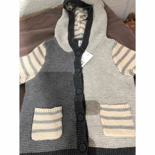 ベビーギャップ(babyGAP)の【ゆず様専用新品】baby GAP ニット　80cm(ニット/セーター)