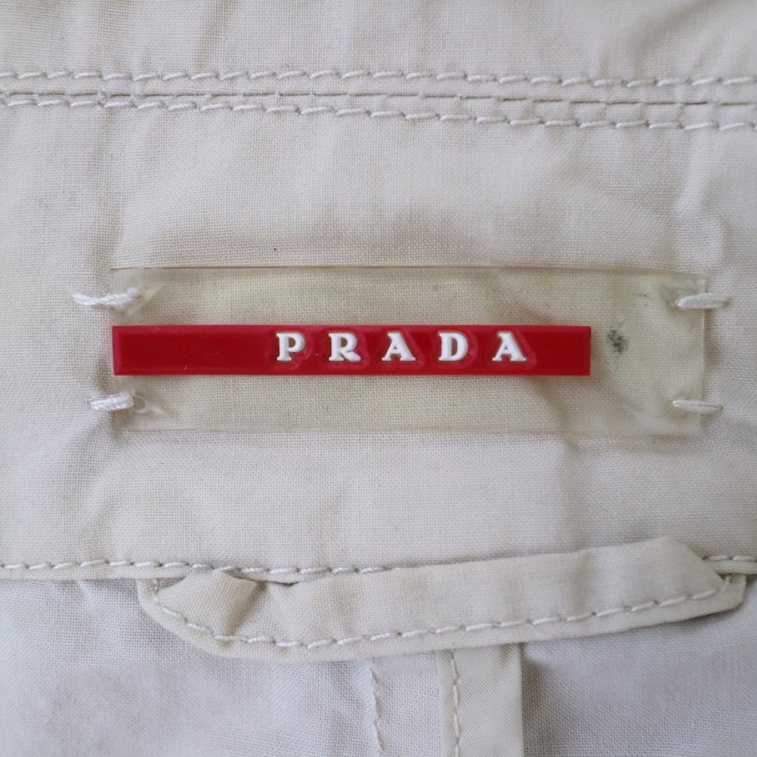 PRADA プラダ コート ダブルボタン アイボリー (レディース Tg.44)   O8125