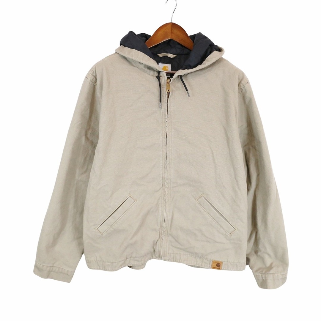 Carhartt カーハート アクティブジャケット ダック生地 ワークジャケット ワーク  アメカジ グレー (メンズ XL)   O8137