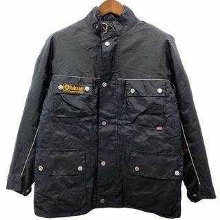 ベルスタッフ(BELSTAFF)のBelstaff ベルスタッフ ナイロンジャケット バイクウェア ユーロ  ヨーロッパ古着 ブラック (メンズ L) 中古 古着 O8168(その他)