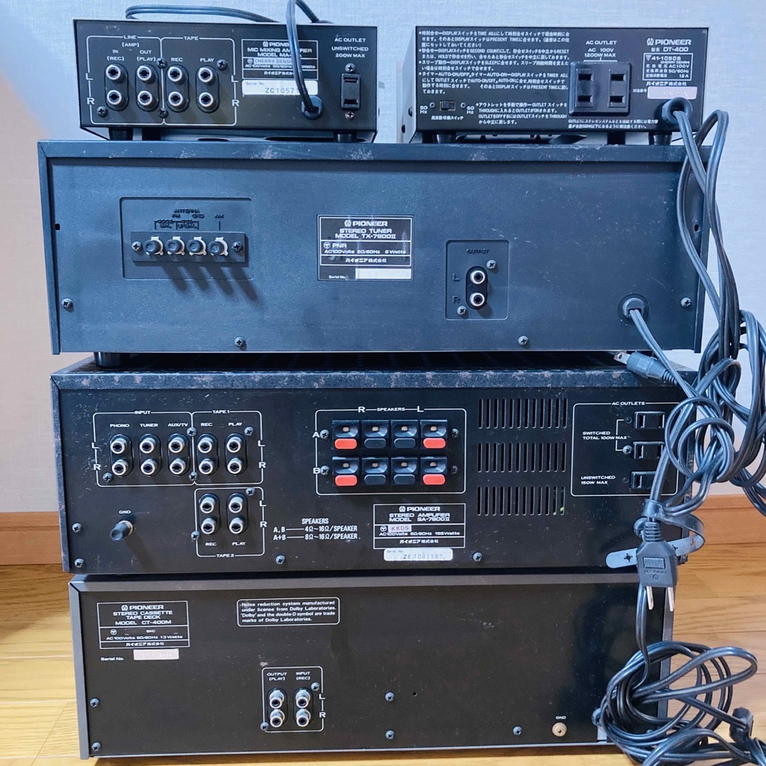 Pioneer パイオニア システムコンポ TX-7800Ⅱ