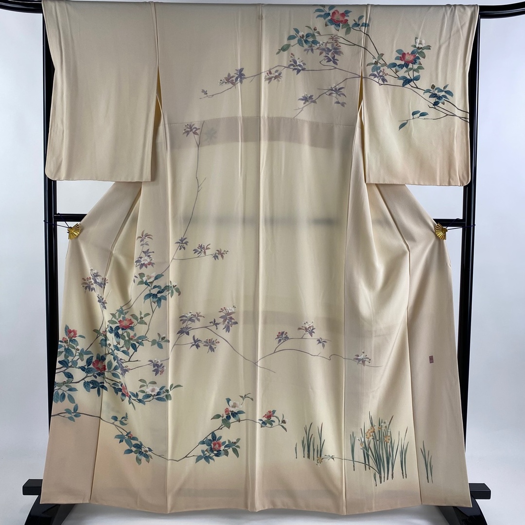 訪問着 身丈163.5cm 裄丈64cm 正絹 美品 秀品