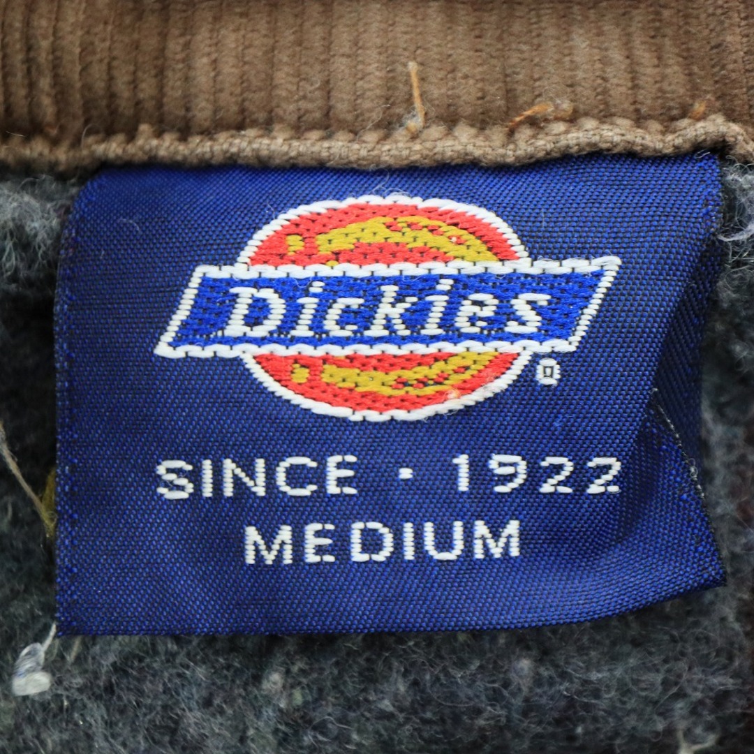 90s Dickies ディッキーズ 刺繍 ワークジャケット L ブラック