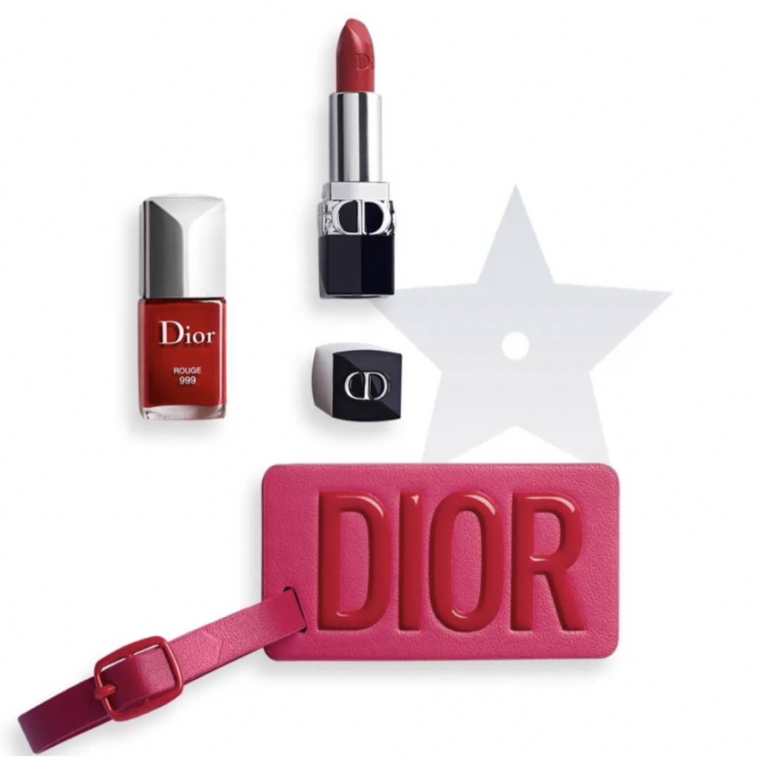 Christian Dior(クリスチャンディオール)のPLATINUM バースデーギフト DIOR メイクトラベルセット コスメ/美容のベースメイク/化粧品(口紅)の商品写真