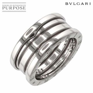 ブルガリ BVLGARI ビーゼロワン 3バンド #63 リング K18 WG ホワイトゴールド 750 指輪 VLP 90195042