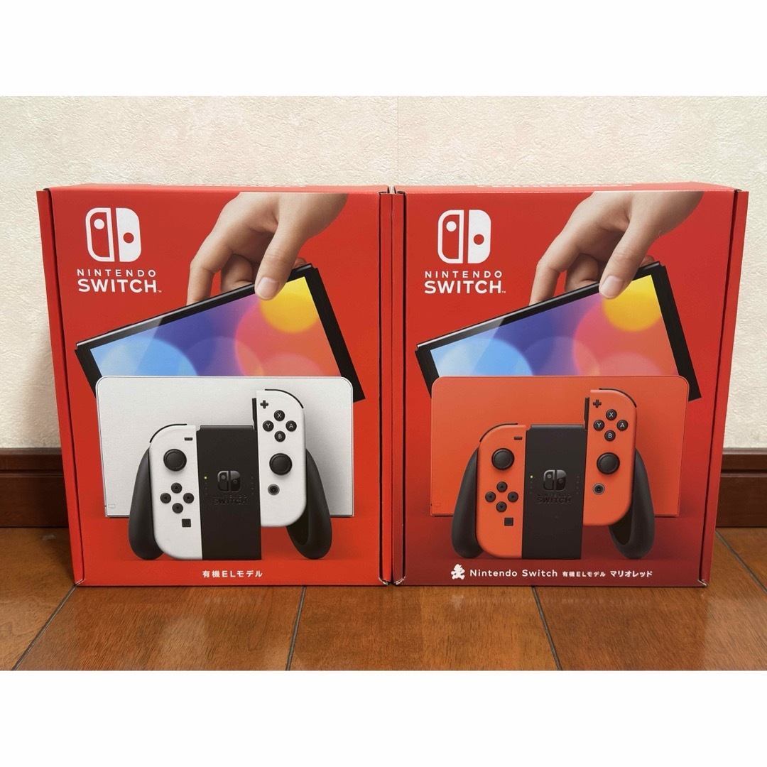 新品未使用 Nintendo Switch(有機ELモデル)2台新品未使用