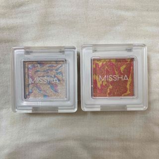 ミシャ(MISSHA)の【未使用品】ミシャ　グリッタープリズムシャドウマーブル(アイシャドウ)