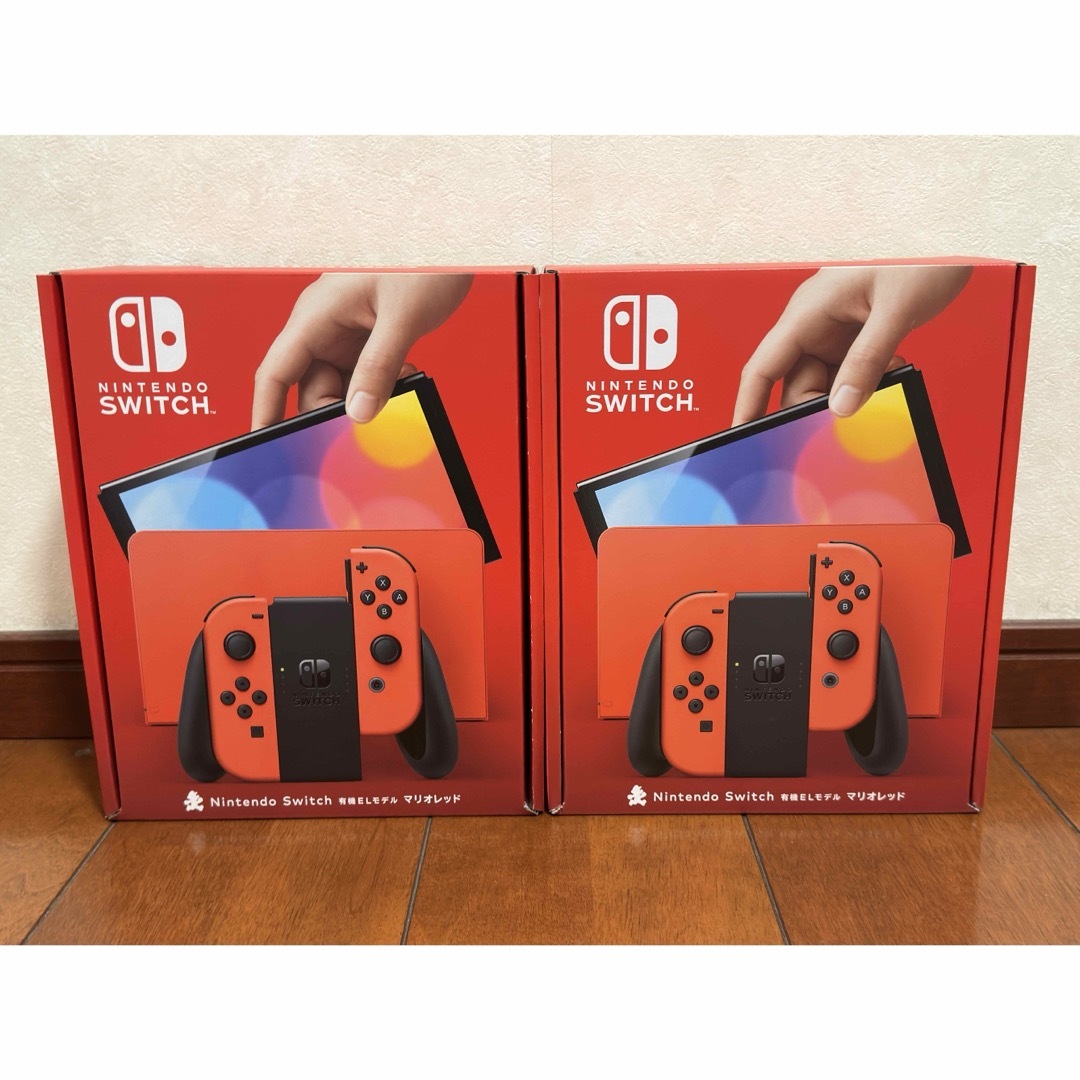 nintendoswitch（ネオンカラー）×２台・新品未使用！