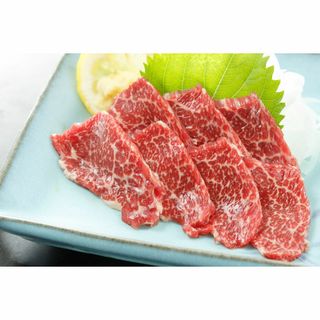 熊本県自家牧場産馬刺し特選霜降り　240g(肉)