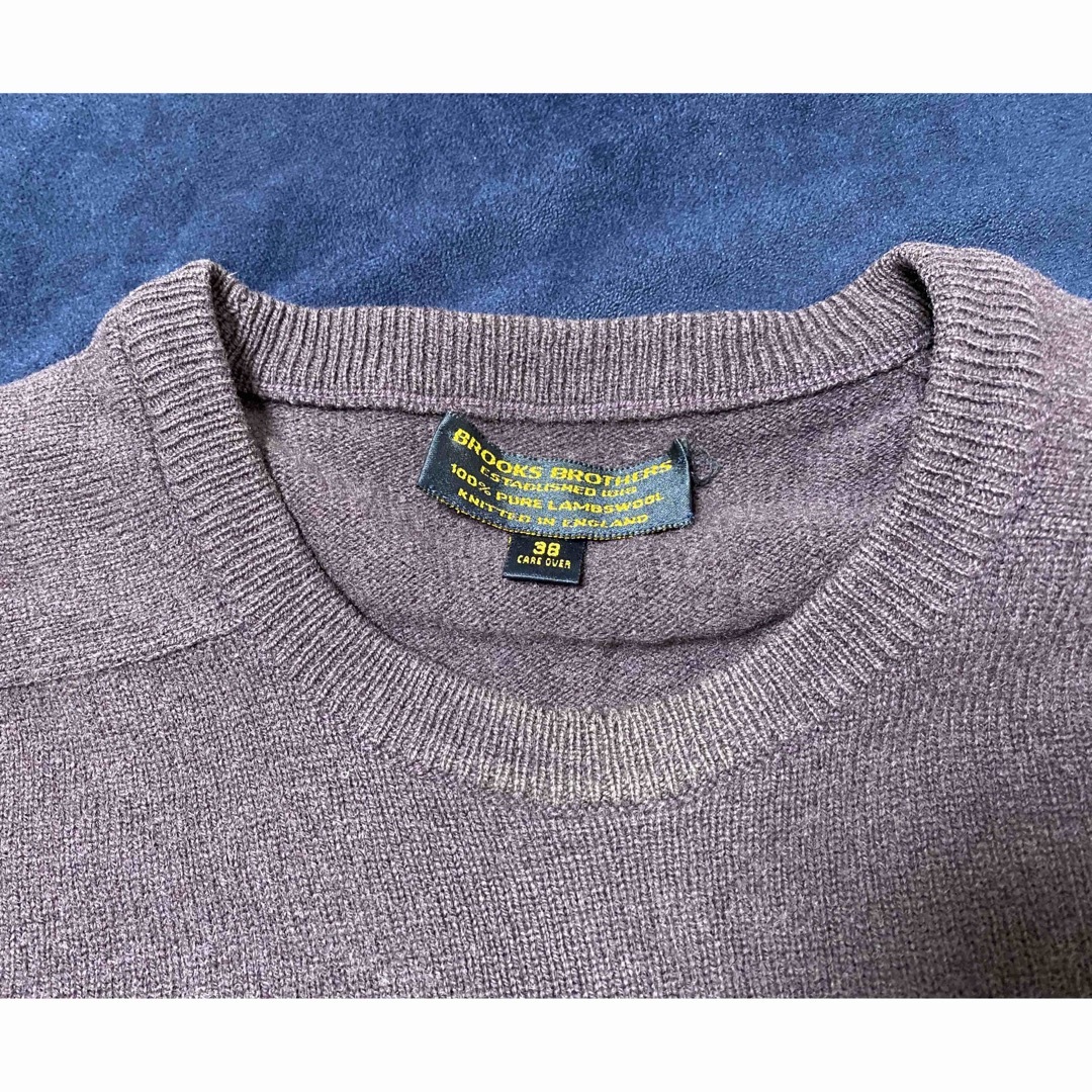 Brooks Brothers(ブルックスブラザース)のブルックスブラザーズ毛100%セーター（サイズ38） メンズのトップス(ニット/セーター)の商品写真
