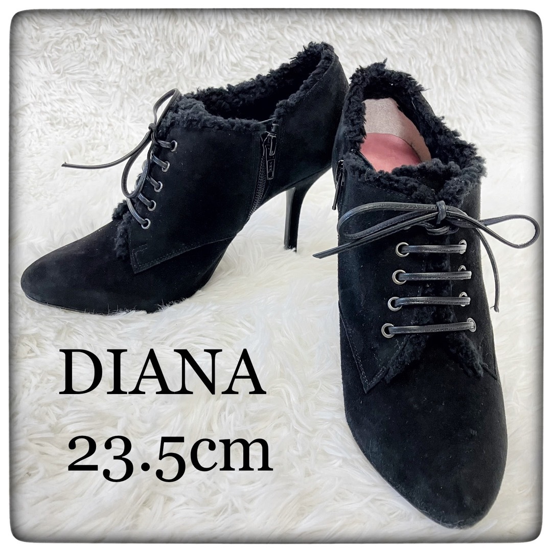 DIANA - DIANA ダイアナ スエードブーティ size23.5cmの通販 by