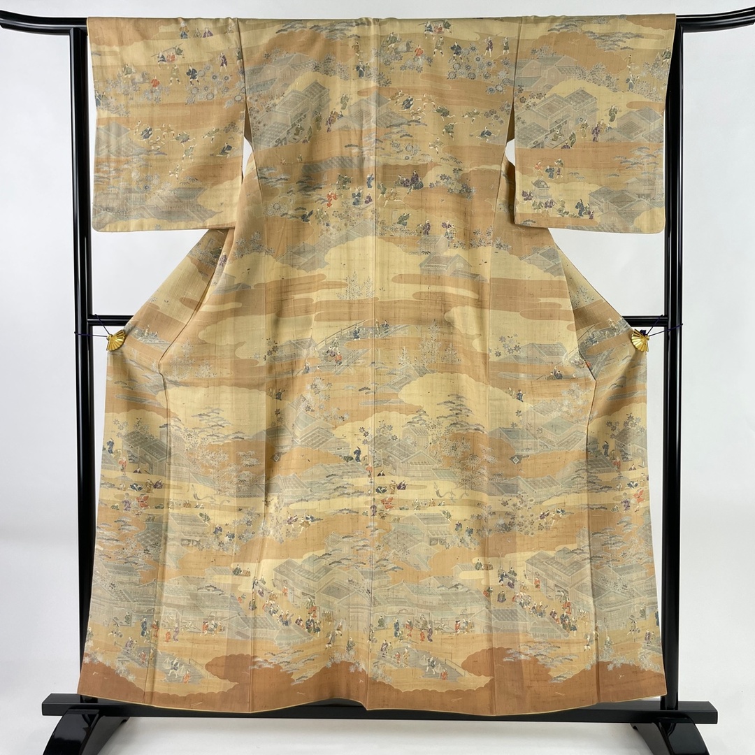 訪問着 身丈158.5cm 裄丈65.5cm 正絹 美品 秀品