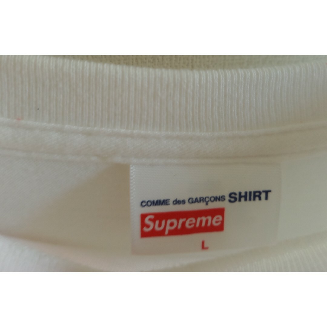 Supreme - SupremeCOMME des GARCONSコラボTシャツの通販 by たお's