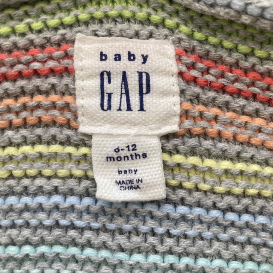 babyGAP(ベビーギャップ)のGAP カーディガン　70cm キッズ/ベビー/マタニティのベビー服(~85cm)(カーディガン/ボレロ)の商品写真