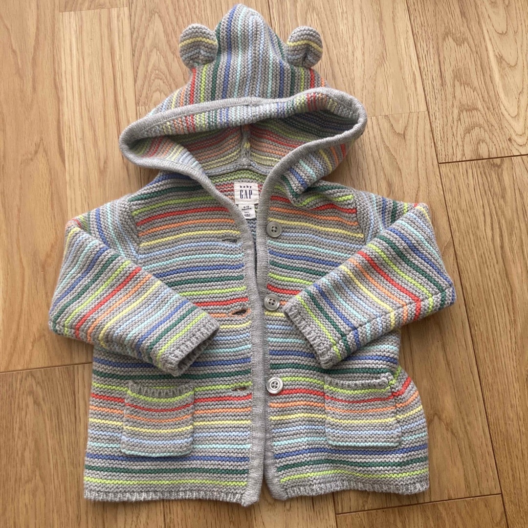 babyGAP(ベビーギャップ)のGAP カーディガン　70cm キッズ/ベビー/マタニティのベビー服(~85cm)(カーディガン/ボレロ)の商品写真