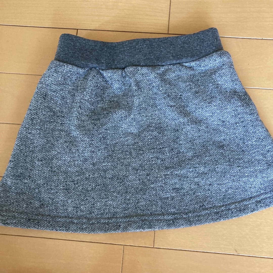 HusHush(ハッシュアッシュ)の100センチ2枚セット キッズ/ベビー/マタニティのキッズ服女の子用(90cm~)(スカート)の商品写真