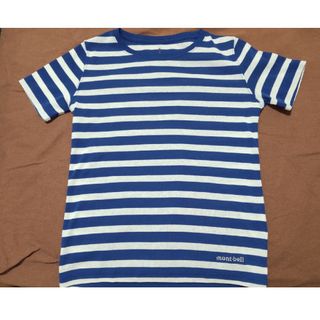 モンベル(mont bell)のモンベル　montbell　半袖Tシャツ　ボーダー　Sサイズ(Tシャツ(半袖/袖なし))