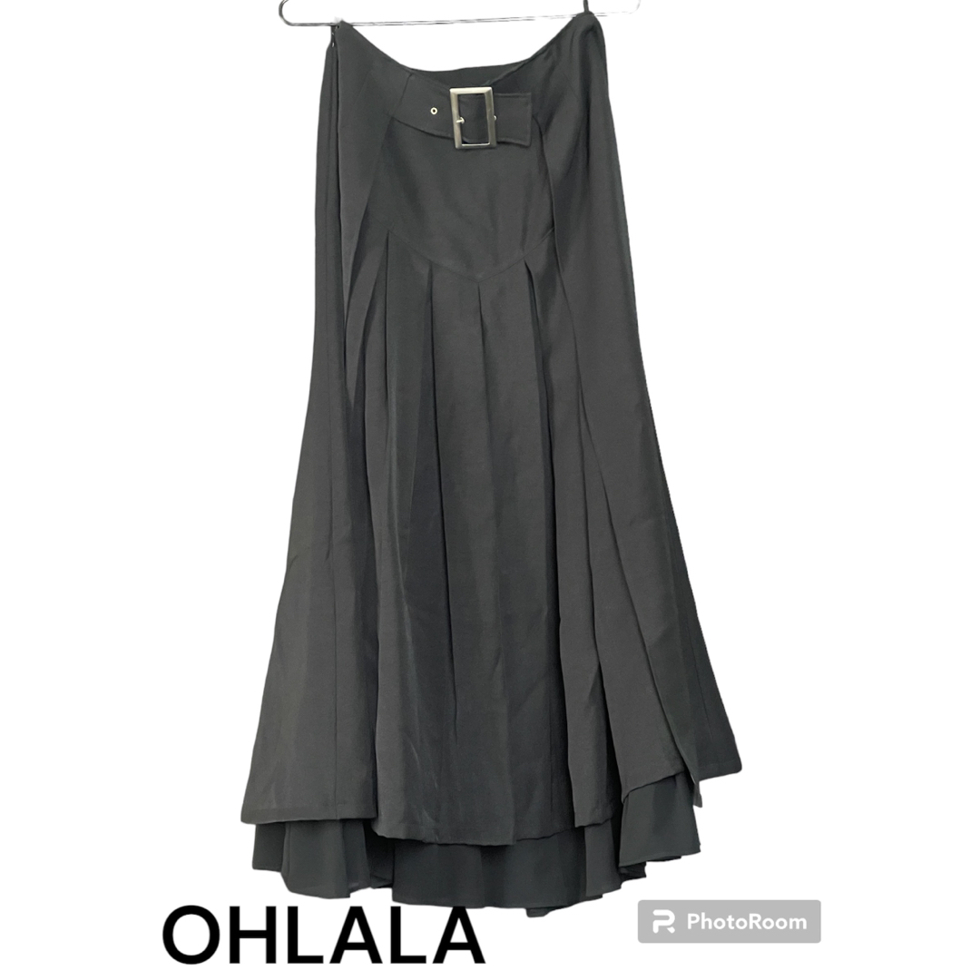 oHLALA デザイン ロングスカート