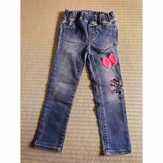 ギャップ(GAP)のGAP Disney 110 デニムパンツ　ミニーマウスジーンズ　トドラー　5歳(パンツ/スパッツ)