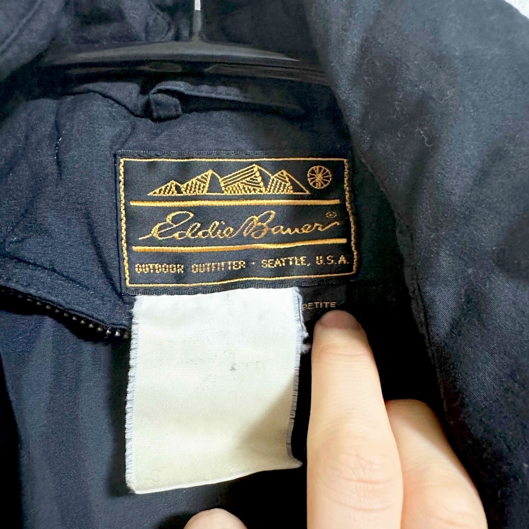 Eddie Bauer - Eddie Bauer 80年代 黒タグ ヴィンテージコートの