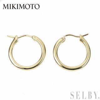 ミキモト K18WG 18金 ダイヤ ピアス 0.2ct ダイヤモンド 1.8g-