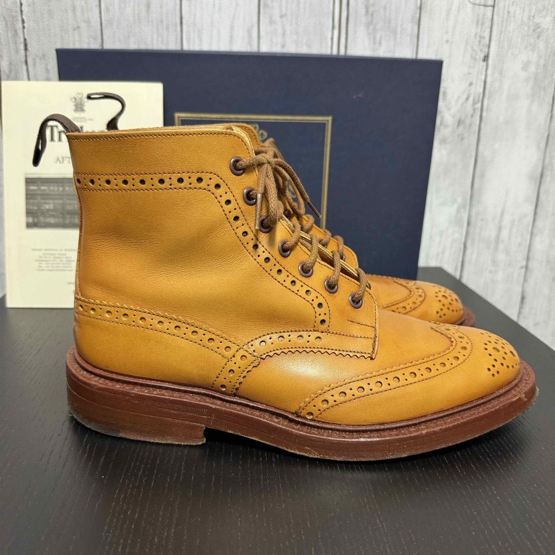 Trickers(トリッカーズ)の美品！Tricker’s モールトンカントリーブーツ！イングランド製！ メンズの靴/シューズ(ブーツ)の商品写真