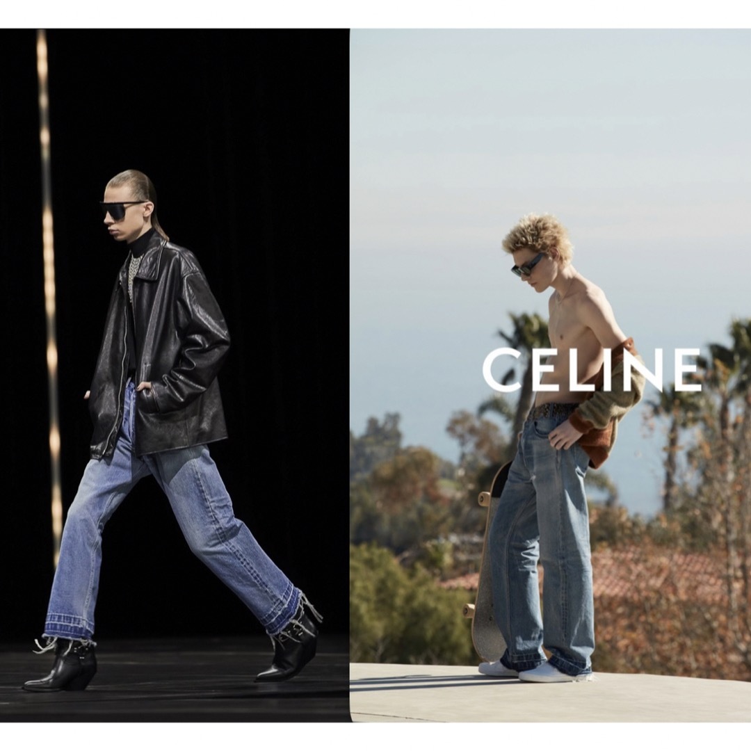 CELINE 22aw ウェスリージーンズ 26 ズマウォッシュデニム セリーヌ 9