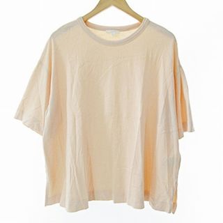 コス(COS)のコス COS Tシャツ カットソー 半袖 ベージュ L(Tシャツ(半袖/袖なし))