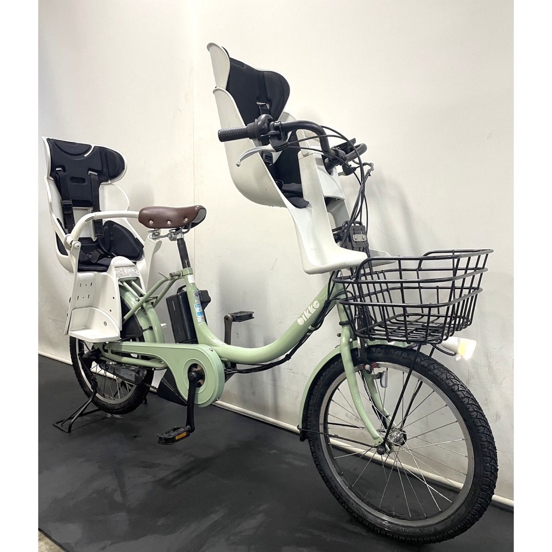 電動自転車 ブリヂストン ビッケ2 20インチ 3人乗り 8.7ah パワフル