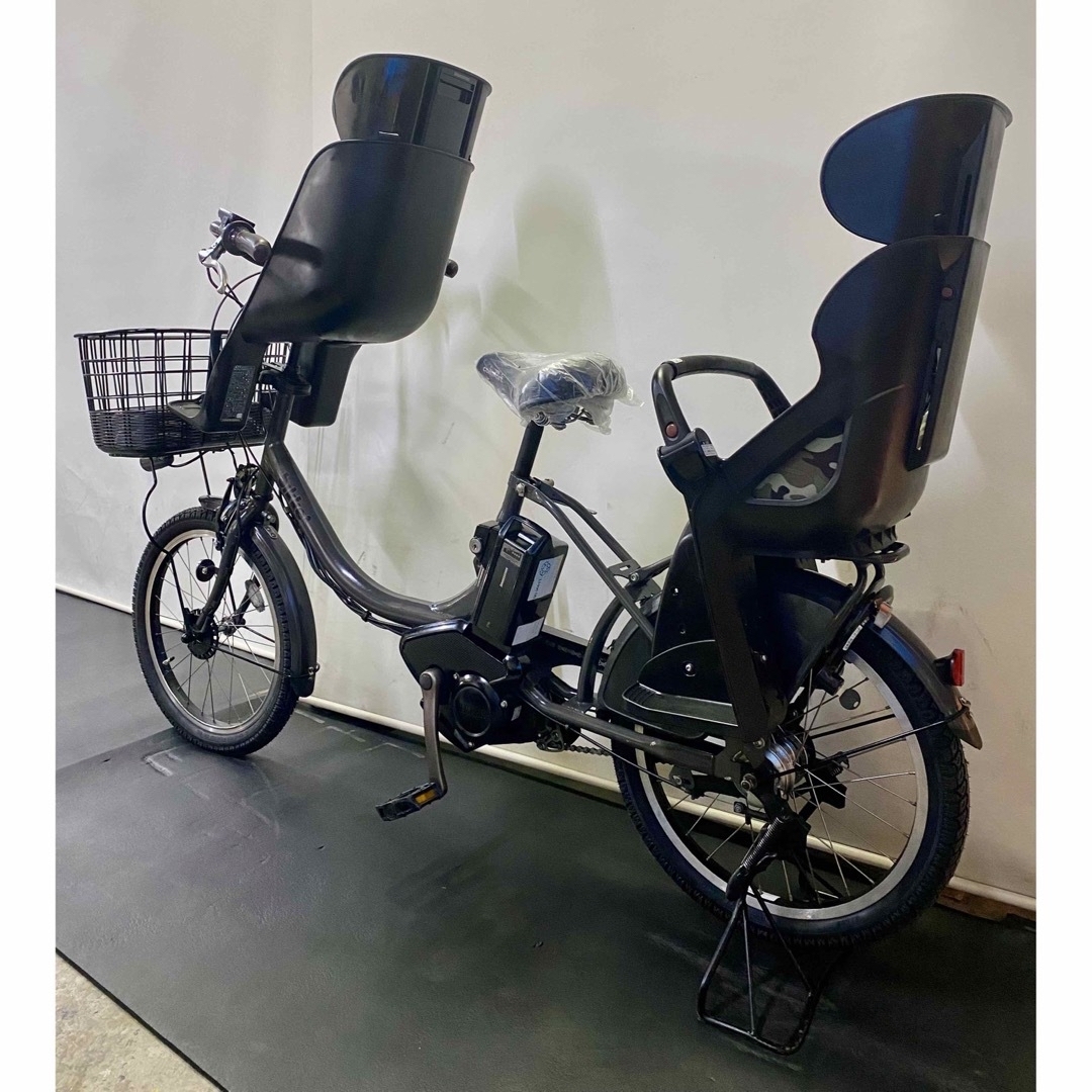 電動自転車 ブリヂストン ビッケ2 20インチ 3人乗り 8.7ah パワフルの