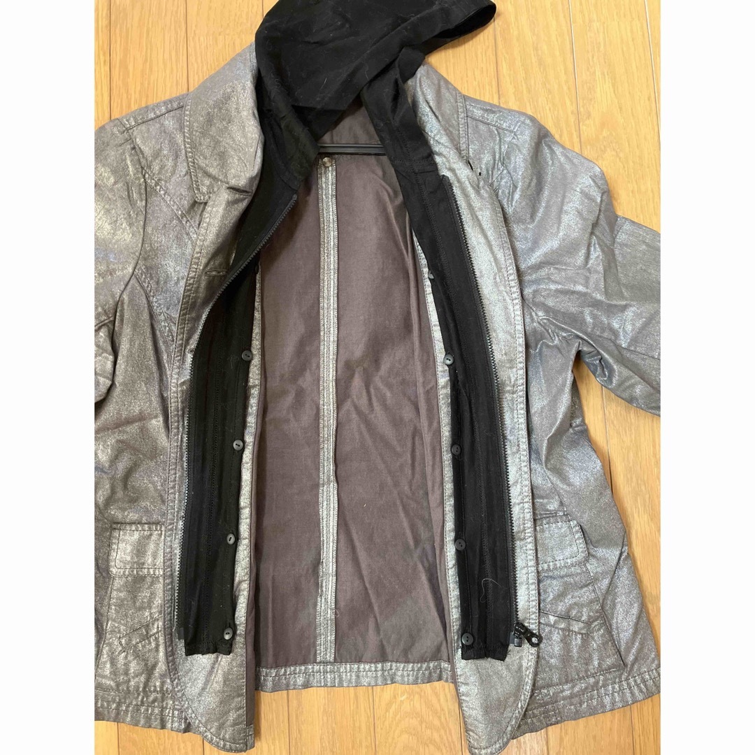 フード付ブルゾン レディースのジャケット/アウター(ブルゾン)の商品写真