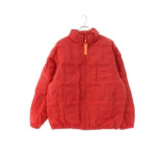 シュプリーム(Supreme)のシュプリーム  19SS  Bonded Logo Puffy Jacket ロゴエンボスダウンジャケット メンズ M(ダウンジャケット)