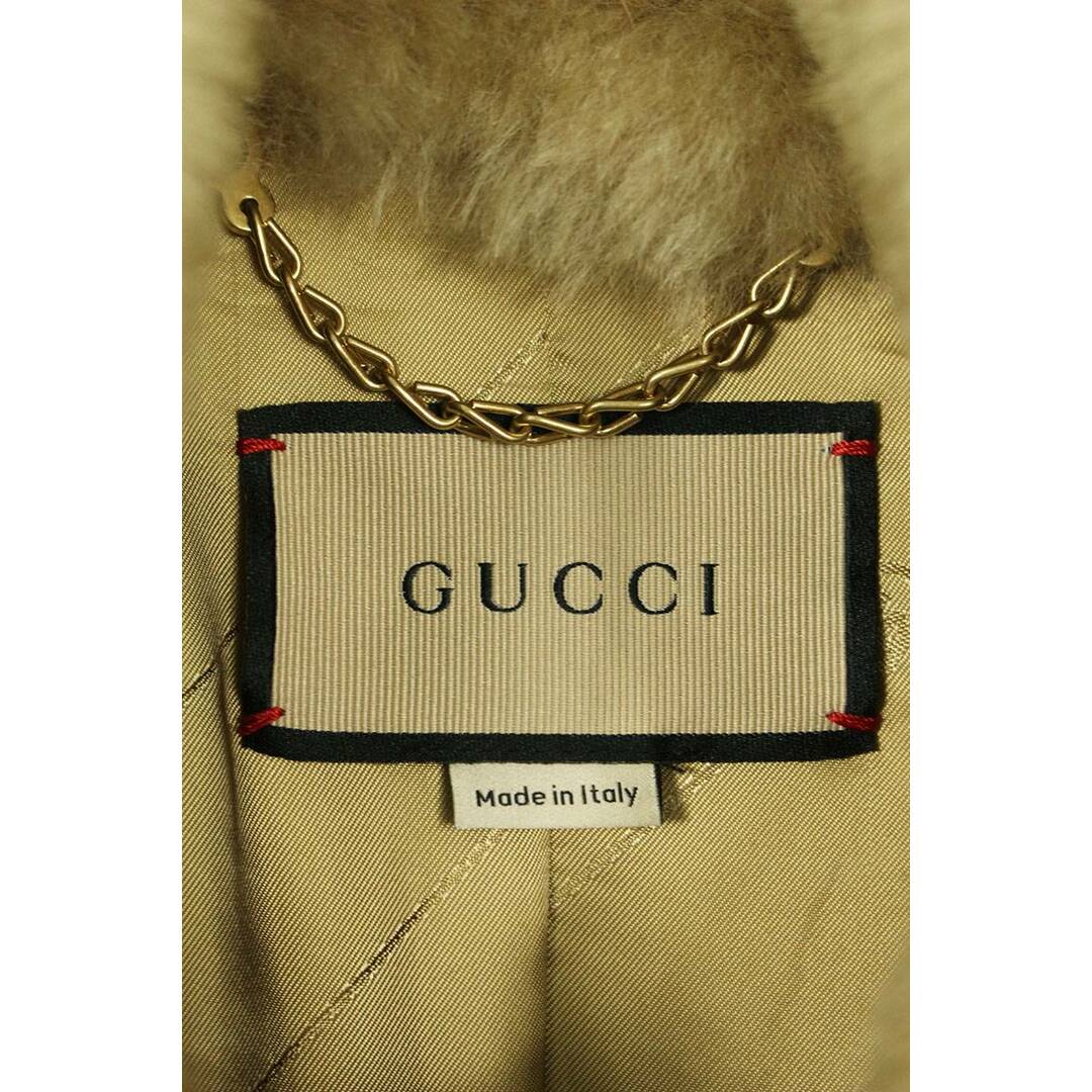 Gucci(グッチ)のグッチ  654849 XSABV モンゴリアンラムファーブルゾン メンズ 44 メンズのジャケット/アウター(ブルゾン)の商品写真