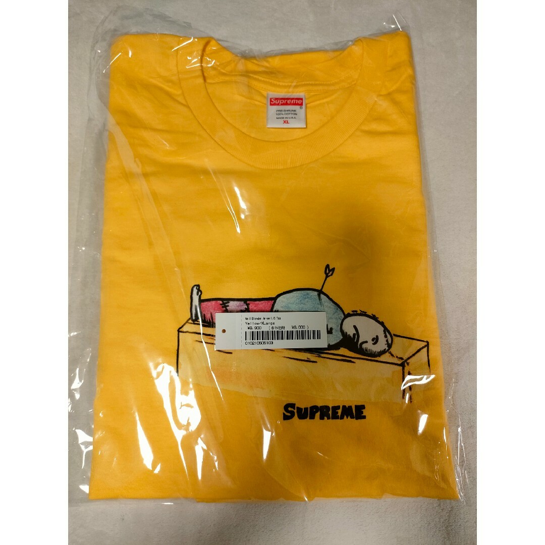 Supreme - Supreme Neil Blender Arrow L/S Tee 黄色 XLの通販 by