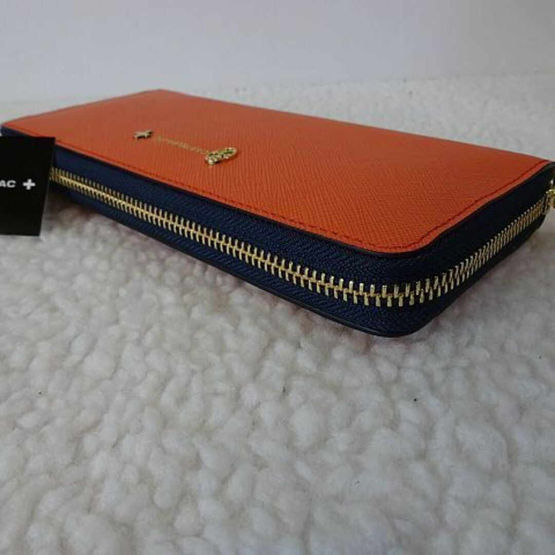 【新品本物】CASTELBAJAC ファスナー長財布/オレンジ ¥19,800 2