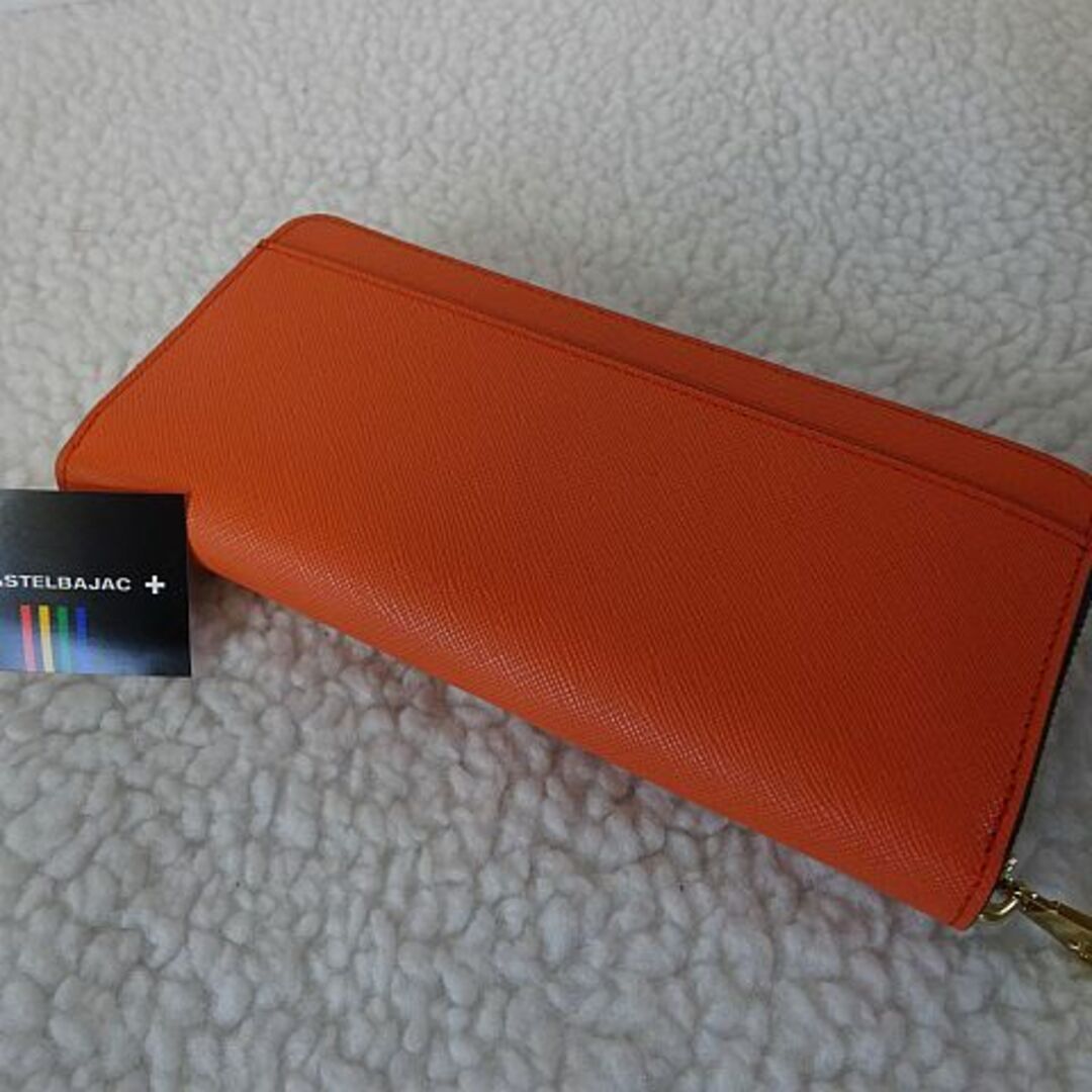 【新品本物】CASTELBAJAC ファスナー長財布/オレンジ ¥19,800 4