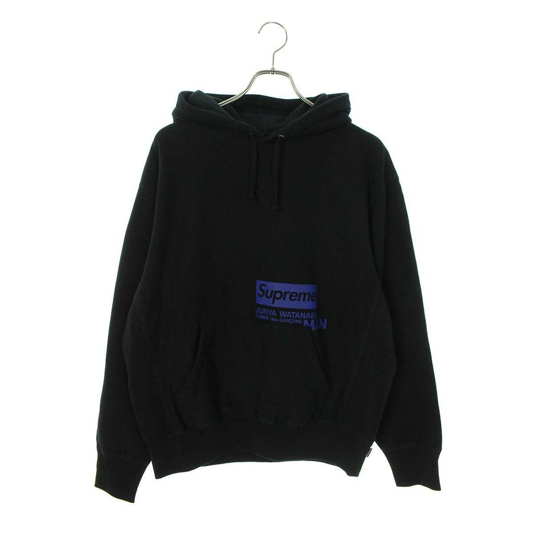 シュプリーム ×コムデギャルソンジュンヤワタナベマン COMME des GARCONS JUNYA WATANABE MAN  21AW  Junya Watanabe Hooded Sweatshirt ダブルネームプルオーバーパーカー メンズ S