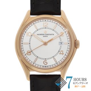 ヴァシュロンコンスタンタン(VACHERON CONSTANTIN)の【118121】VACHERON CONSTANTIN ヴァシュロン・コンスタンタン  4600E フィフティーシックス シルバーダイヤル PG/レザー（クロコ） 自動巻き 純正ボックス 腕時計 時計 WATCH メンズ 男性 男 紳士【中古】(腕時計(アナログ))