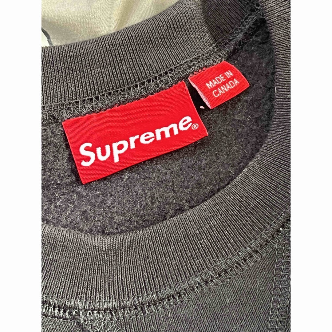 Supreme 23fw Small Box Crewneck 黒 L