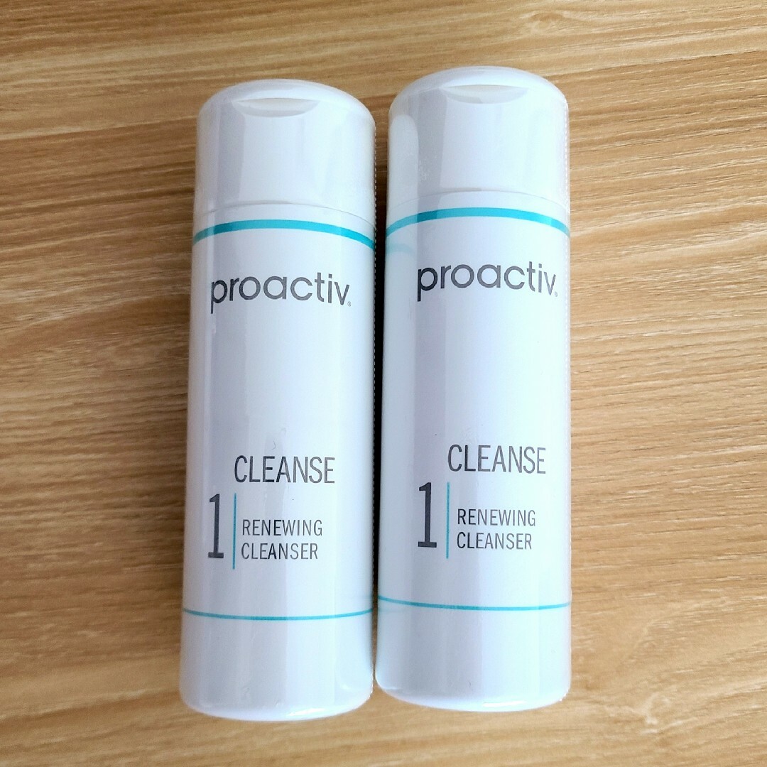 proactiv(プロアクティブ)の2本セット　プロアクティブ　リニューイング クレンザー 　R薬用洗顔料 コスメ/美容のスキンケア/基礎化粧品(洗顔料)の商品写真