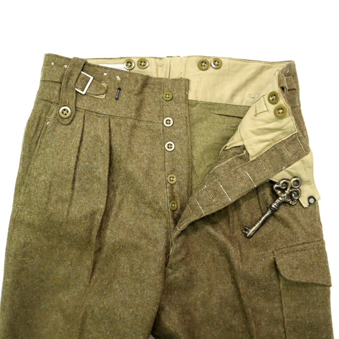 MILITARY - デッド 50s イギリス軍 バトルドレストラウザーズ MILITARY - デッド 50s イギリス軍 バトルドレストラウザーズ