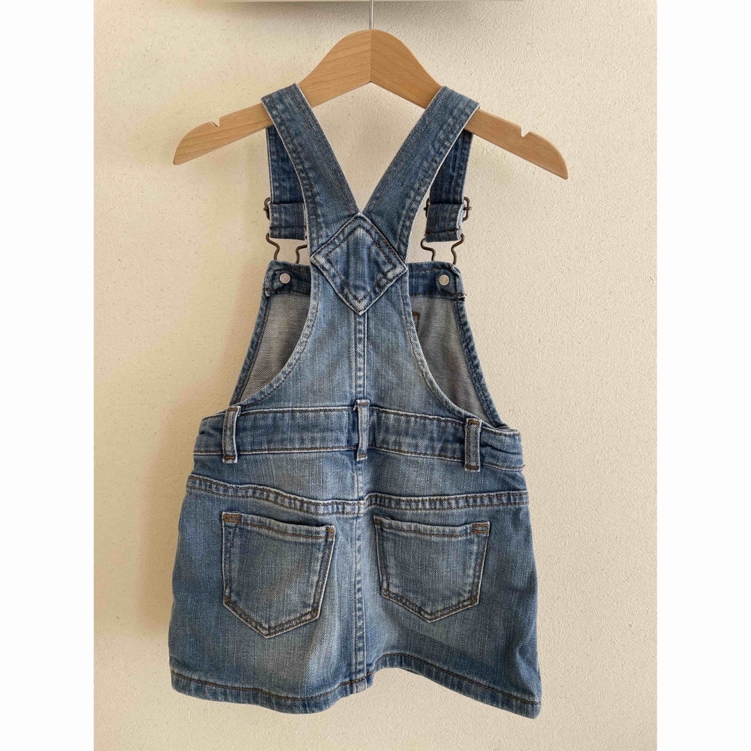 babyGAP(ベビーギャップ)の90cm  babyGAP  デニムワンピース   キッズ/ベビー/マタニティのキッズ服女の子用(90cm~)(ワンピース)の商品写真