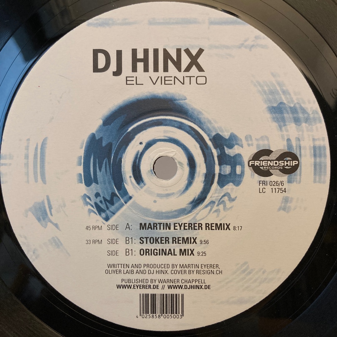 DJ Hinx – El Viento 1