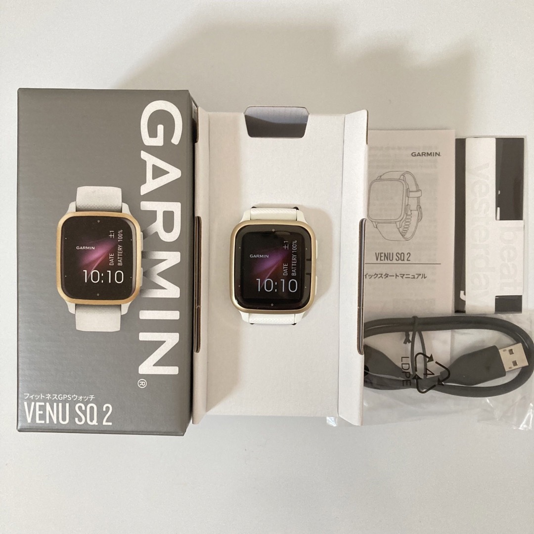 ガーミン GARMIN VENU SQ 2 フィットネスGPSウォッチ