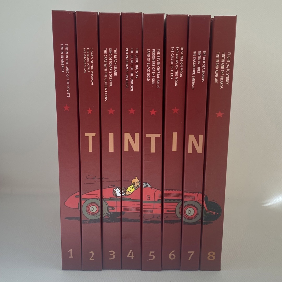 新品★ The Adventures of Tintin 英語絵本