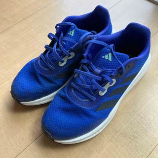 アディダス(adidas)の【adidas 24.0cm】ブルーのスニーカー(スニーカー)